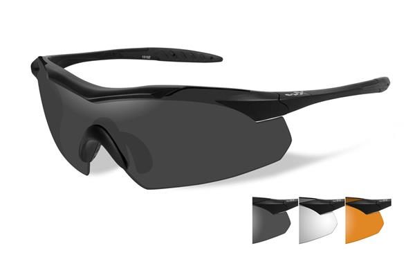 WileyX / Vapor / Matte Black Frame / Clear, Grey & Rust Lenses / Sunglasses - 3502 4