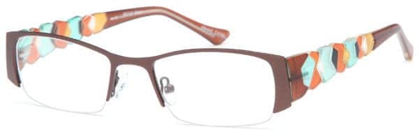 EZO / 121-D / Eyeglasses - DC121 BROWN