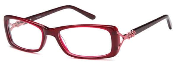 EZO / 122-D / Eyeglasses - DC122 BURGUNDY