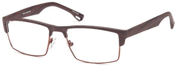 EZO / 124-D / Eyeglasses - DC124 BROWN