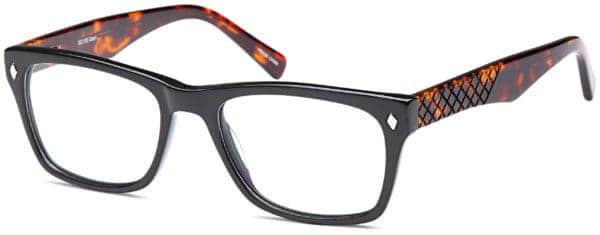 EZO / 133-D / Eyeglasses - DC133 BLACK