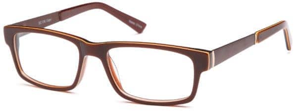EZO / 136-D / Eyeglasses - DC136 BROWN