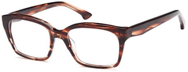 EZO / 142-D / Eyeglasses - DC142 BROWN