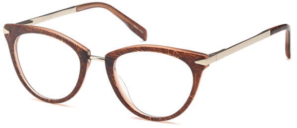 EZO / 156-D / Eyeglasses - DC156 Brown Gold