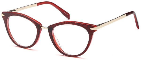EZO / 156-D / Eyeglasses - DC156 Burgundy