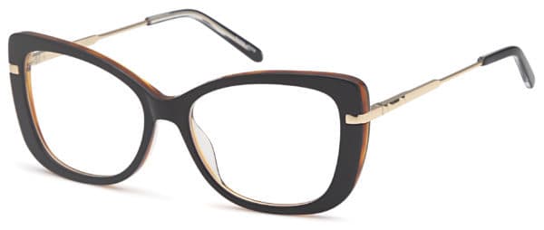 EZO / 162-D / Eyeglasses - DC162 BLACK