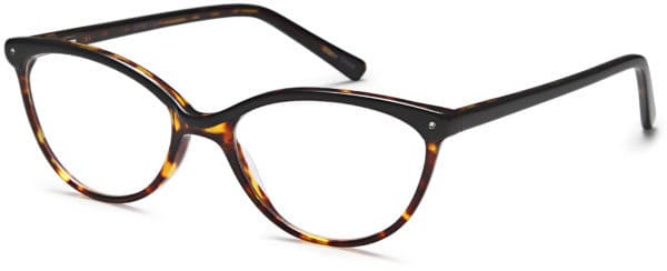 EZO / 166-D / Eyeglasses - DC166 BLACK TORTOISE