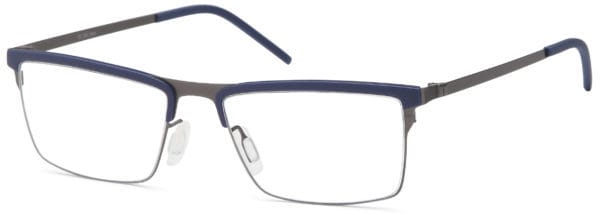 EZO / 308-D / Eyeglasses - DC308 BLUE GUNMETAL