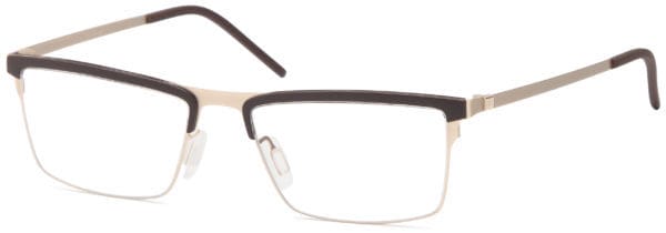 EZO / 308-D / Eyeglasses - DC308 BROWN GOLD