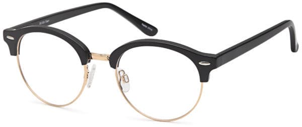EZO / 324-D / Eyeglasses - DC324 BLACK GOLD