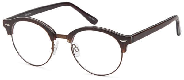 EZO / 324-D / Eyeglasses - DC324 BROWN