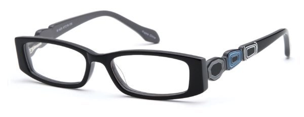 EZO / 81-D / Eyeglasses - DC81 BLACK