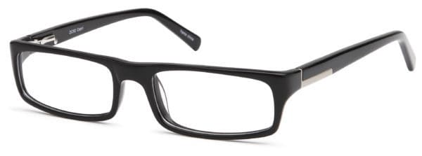 EZO / 92-D / Eyeglasses - DC92 BLACK
