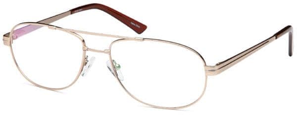 EZO Flex / 103-F / Eyeglasses - FX 103 GOLD