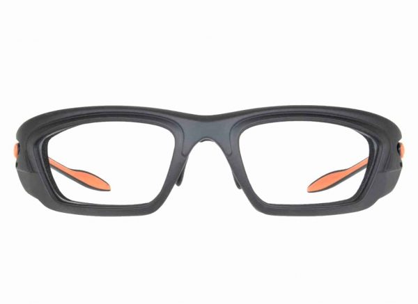 Hudson / H2 / Safety Glasses - H2 Black Front View