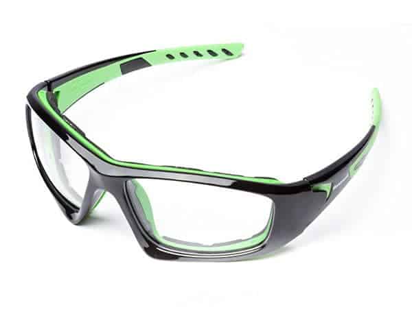 Uvex / Titmus SW12 / Safety Glasses - HON SW12 Black Green 1 enlarge