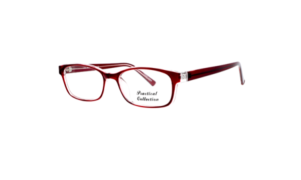 Lido West / Practical Collection / Isaac / Eyeglasses - ISAAC BURGANDY CRYSTAL