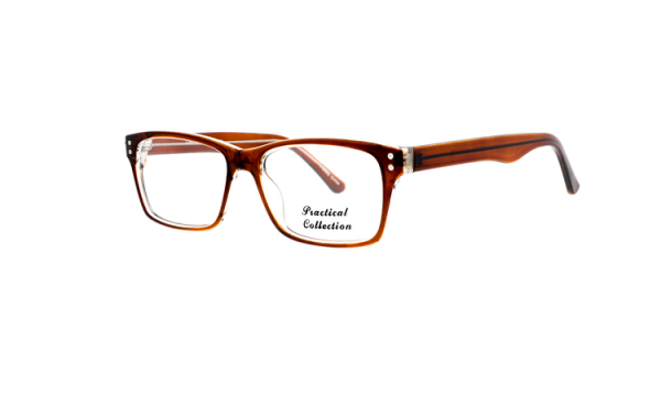 Lido West / Practical Collection / Jean / Eyeglasses - JEAN BROWN CRYSTAL