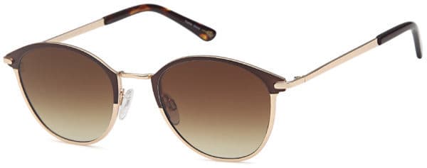 EZO SUN / 603-J / Sunglasses - JF603 BROWN