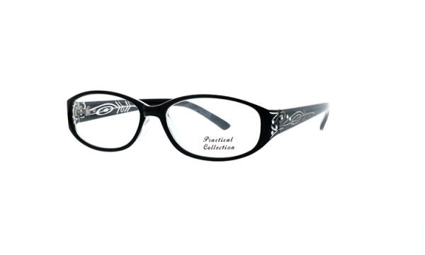 Lido West / Practical Collection / Kate / Eyeglasses - KATE BLACK CRYSTAL