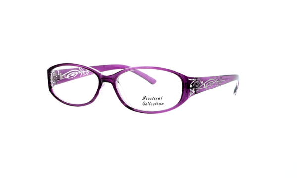 Lido West / Practical Collection / Kate / Eyeglasses - KATE PURPLE CRYSTAL