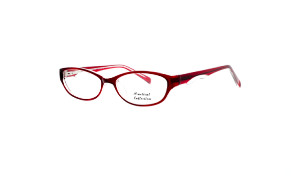 Lido West / Practical Collection / Livi / Eyeglasses - LIVI BURGANDY CRYSTAL