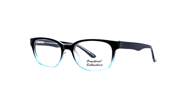 Lido West / Practical Collection / Luna / Eyeglasses - LUNA BLACK BLUE