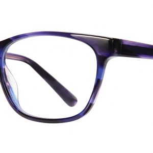 Eight To Eighty Eyewear MILLIE DEMI BLUE 52-17-145 Eyeglasses Frame Only eyeglasses eight to eighty eyewear millie demi blue 52-17  main image 2