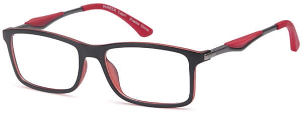 EZO / Parker / Eyeglasses - PARKER black red