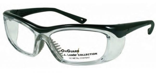 Yellow Glasses 58-15-135 w/ Dust Dam OnGuard Safety Eyewear OG-220S Green 