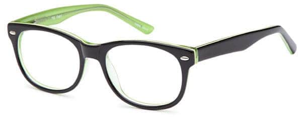 EZO / 22-T / Eyeglasses - T22 BLACK