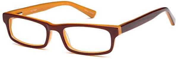 EZO / 23-T / Eyeglasses - T23 BROWN