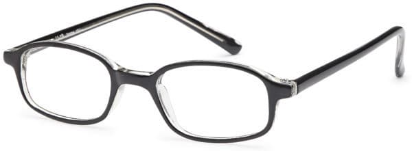 EZO / 19-U / Eyeglasses - U19 BLACK CRYSTAL