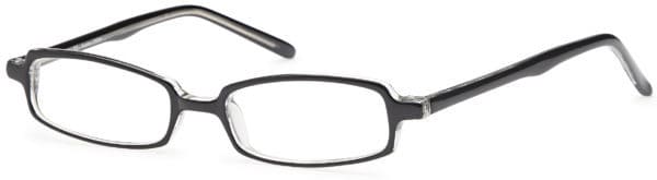 EZO / 31-U / Eyeglasses - U31 BLACK CRYSTAL