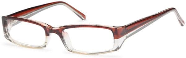 EZO / 53-U / Eyeglasses - US53 BROWN CRYSTAL