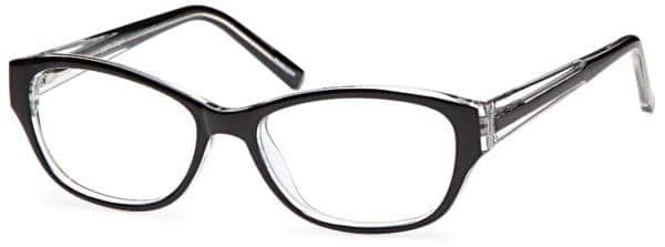 EZO / 74-U / Eyeglasses - US74 BLACK