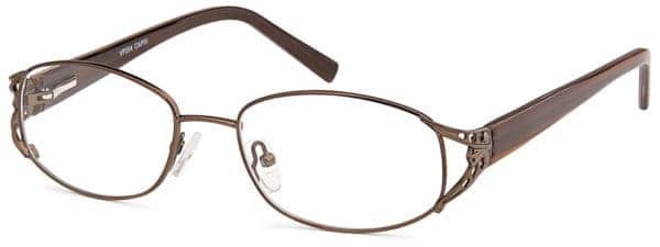 EZO / 204-V / Eyeglasses - VP 204 BROWN