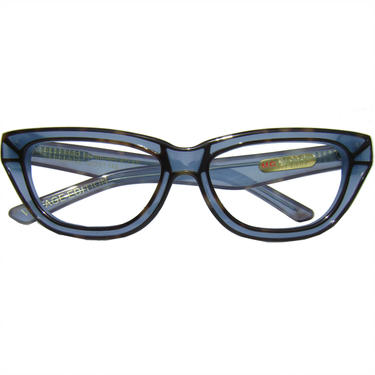 Michel Atlan / Eveline / Eyeglasses - eveline blue tort trim